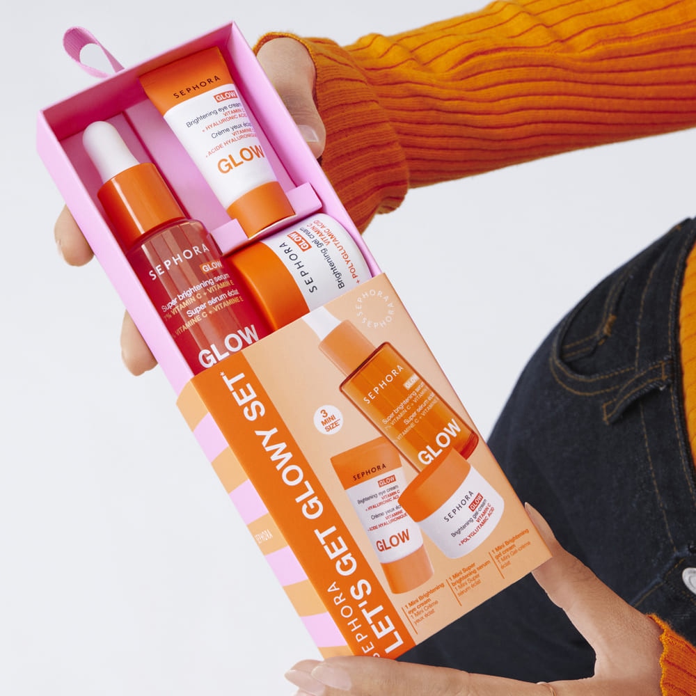 LET'S GET GLOWY SET (SET DE RUTINA FACIAL LUMINOSA)